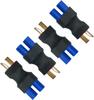 4Pcs T-Deans Male To EC3 Female Adapter Connectors – For Lipo Batteries and RC Models