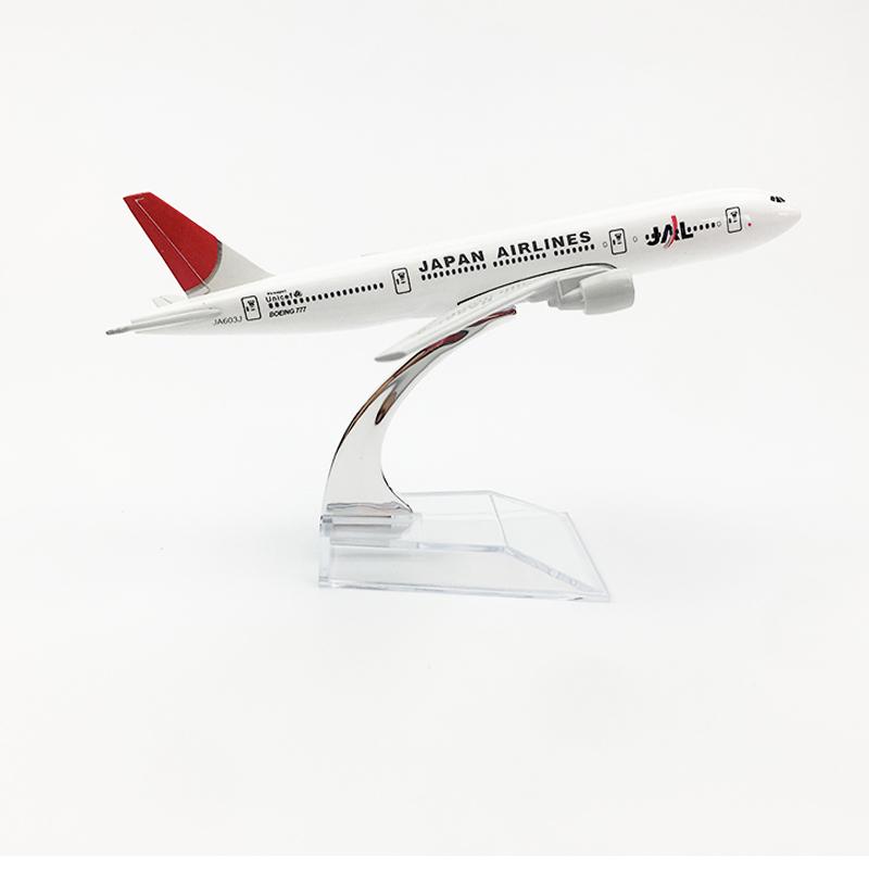 16 см Модель самолета Japan Airlines Модель самолета Boeing 777 Самолет Металлический литой под давлением Масштаб 1/400 Самолеты