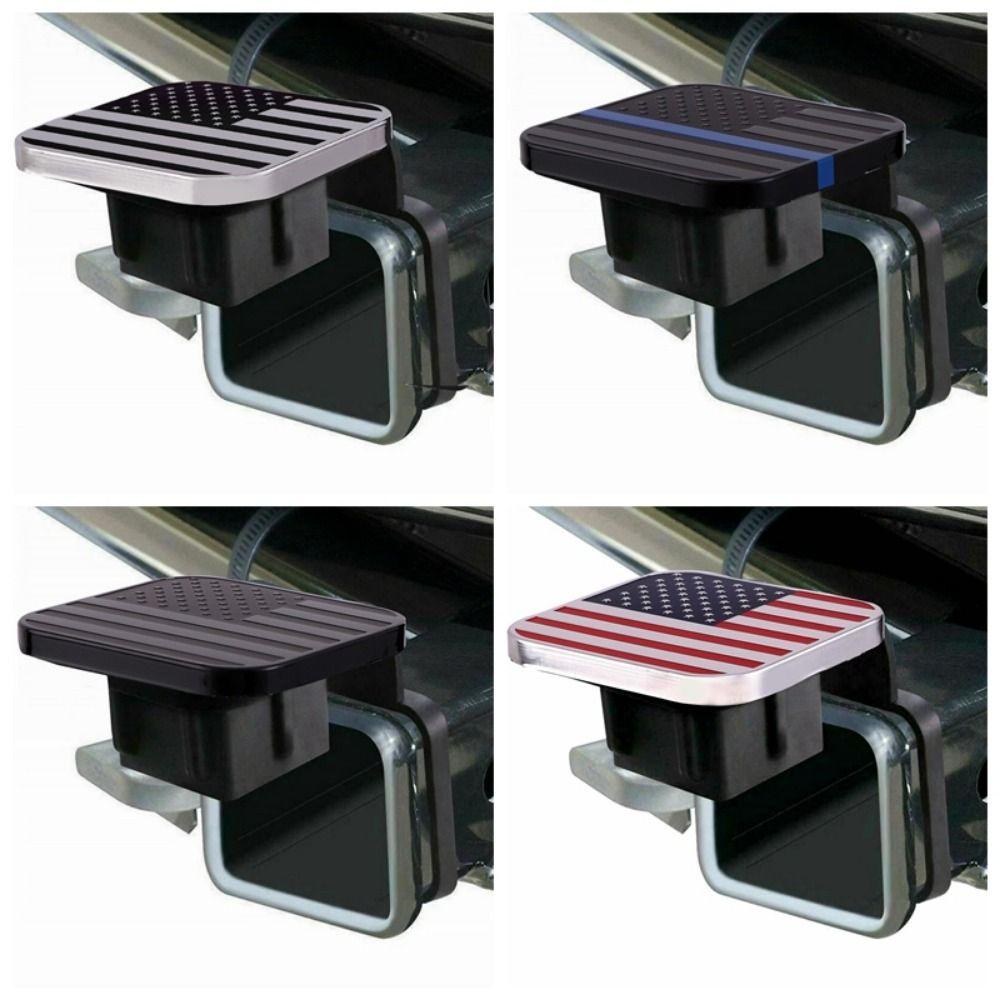 Пылезащитная заглушка для прицепа, прочная крышка для буксировочного крюка, крышка для трубки крюка, детали для модификации автомобиля