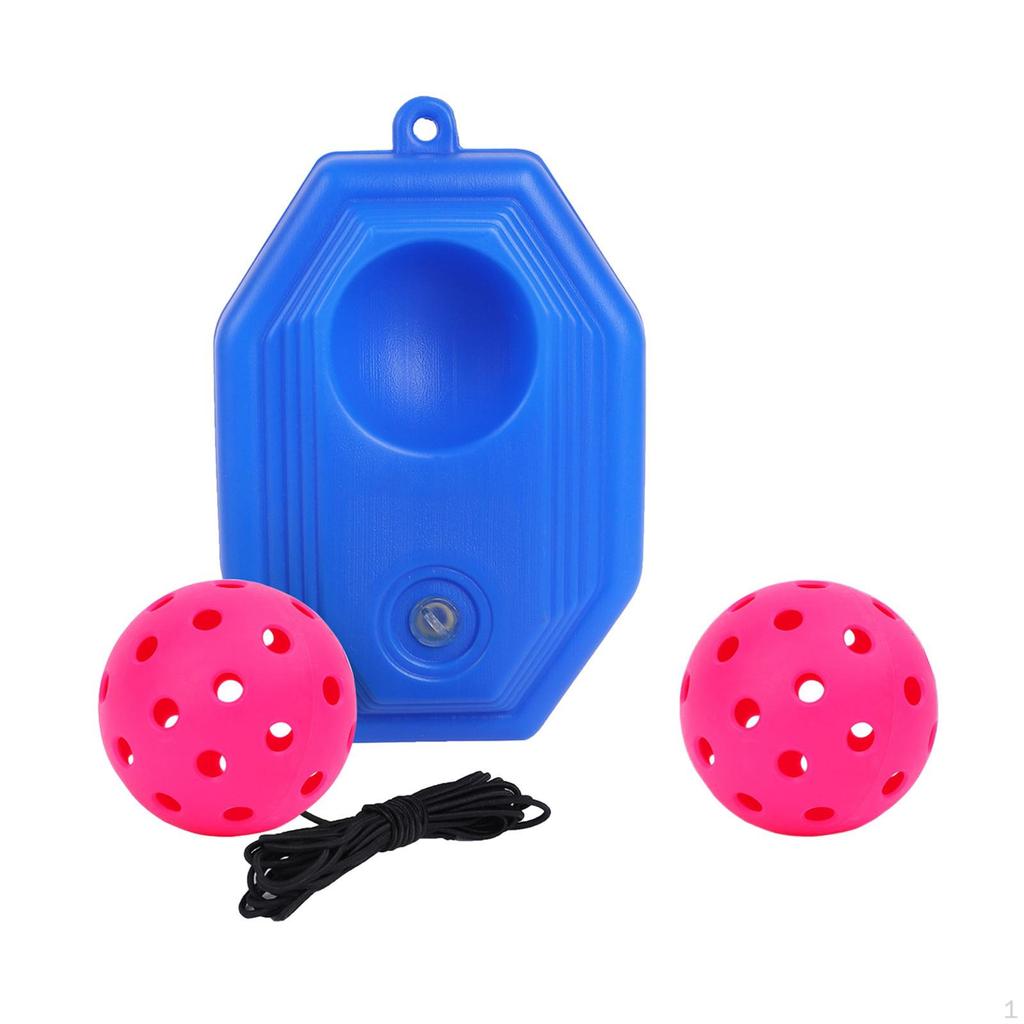 Тренажерный мяч Pickleball со шнуром, профессиональное тренировочное пособие для