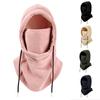Women Men Scarf Warm Windproof Scarves Thicker Bigger Fleece Collar Hat Autumn Winter Headband