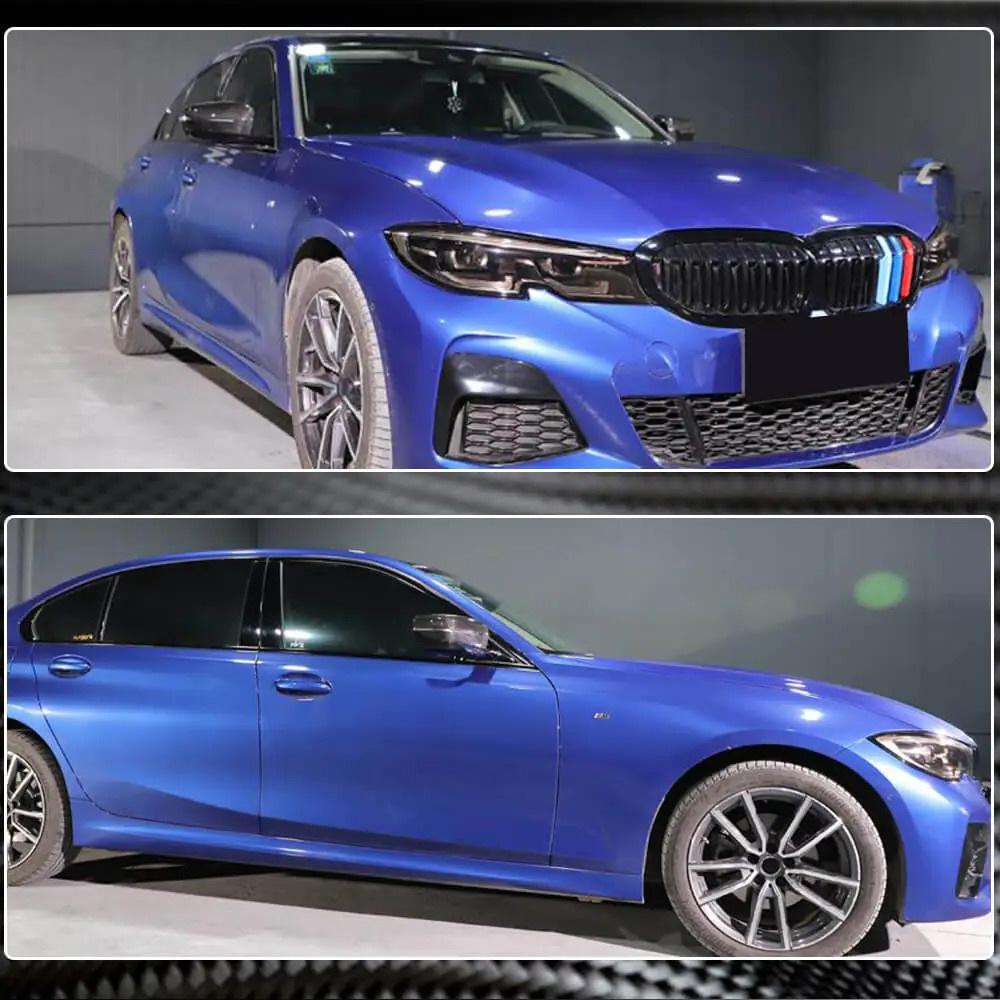 Накладки на зеркала M-Look Сухой карбон (2018-2022) для BMW 8 серия G14/G15/G16
