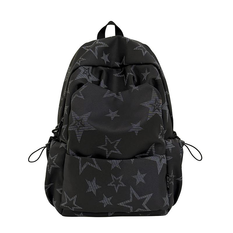 Школьная сумка Schoolbagins корейская розовая с принтом звезд рюкзак для девочек средняя школа школьная сумка большая вместимость повседневный дорожный универсальный рюкзак