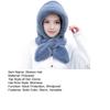 Women Hat Solid Color Elastic Knitted Warm Winter Hat