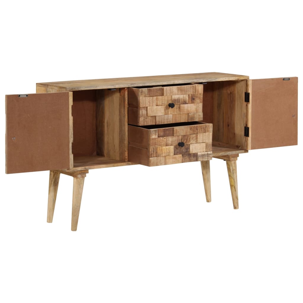 Sideboard 110x30x70 cm Solid Mango Wood