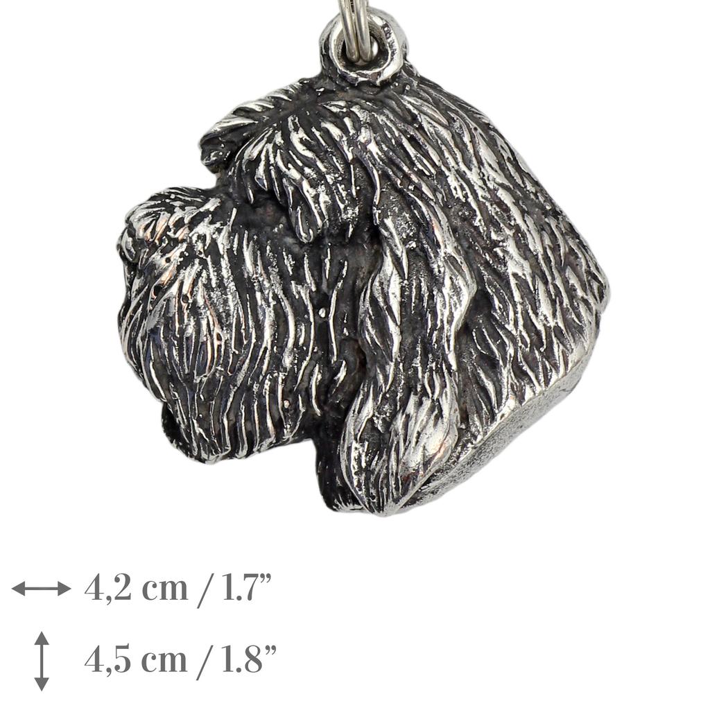 Otterhound - Ожерелье с собакой, посеребренная подвеска для любителя собак, уникальное украшение от бренда Art-Dog