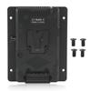 Battery Power Plate V Mount Adapter with D Tap Output Clamp Accessory for Monitor
