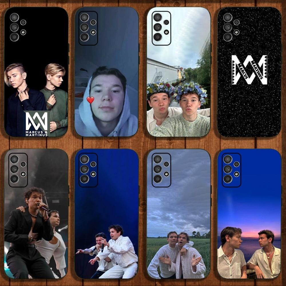 Чехол для телефона Marcus-S And M-Martinus Music для Samsung Galaxy A13, A21s, A22, A31, A32, A52, A53, A71, A80, A91 Мягкий черный чехол
