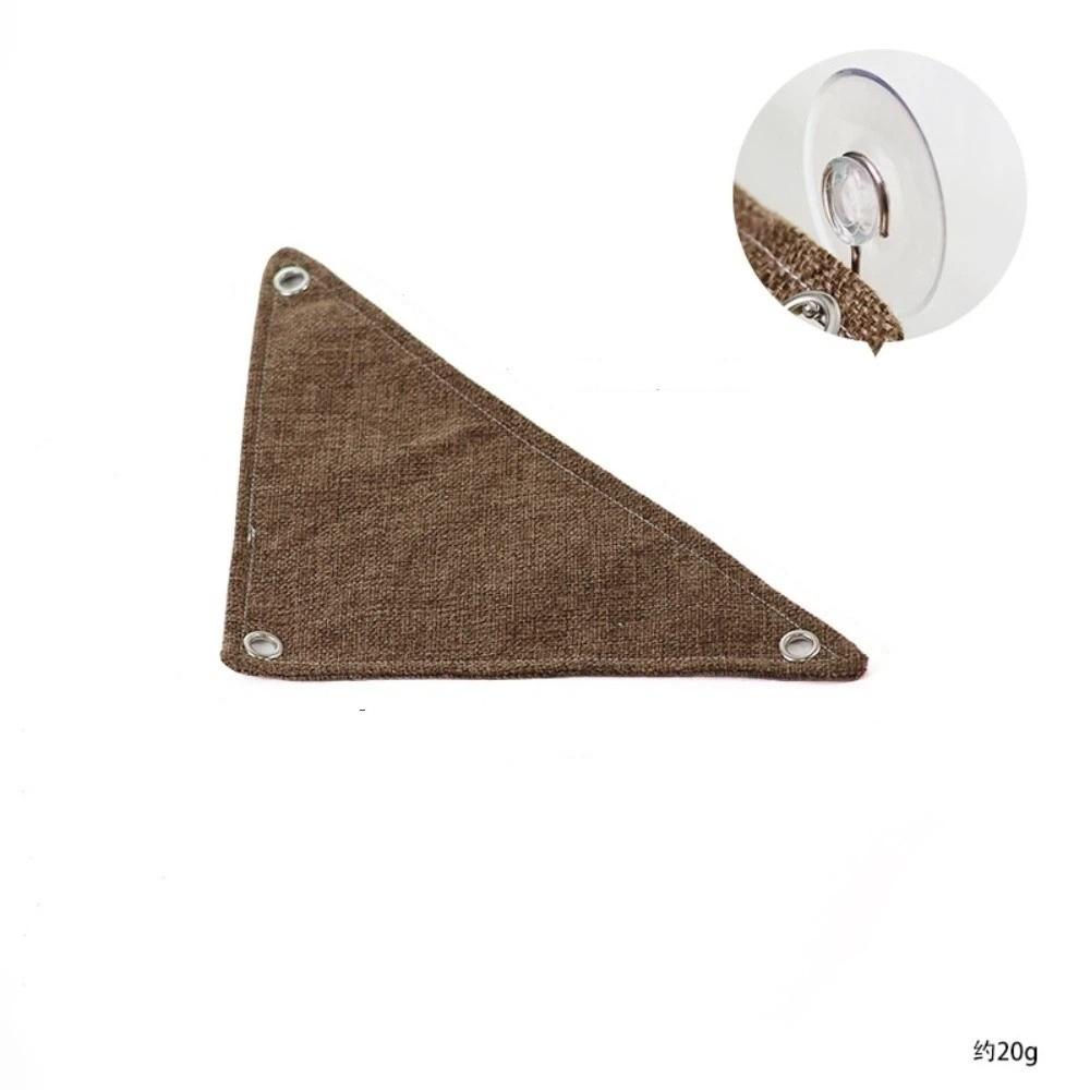 Lightweight Lizard Triangle Hammock Suction Cup Pet Climbing Net Habitat Decor