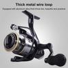 Новая спиннинговая рыболовная катушка 5.2:1 Высокоскоростное передаточное отношение Легкий корпус из углеродного волокна Катушка для троллинга, литья приманок, спиннинга, рыболовных инструментов