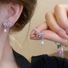 Нишевые Серьги-Капли с Алмазами: Роскошные, универсальные гвоздики для женщин