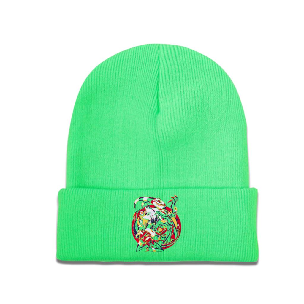 Вязаные шапки Helluva Boss Merch Octavia Comedy для женщин, шапки-бини унисекс, зимние шапки из полиэстера, необходимые теплые шапки
