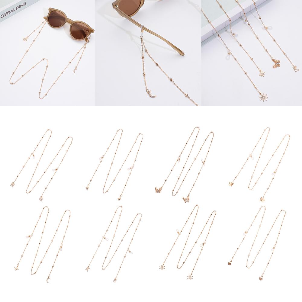 Женские металлические противопотерянные шнурки для очков для чтения, ремешки для солнцезащитных очков, цепочки для очков