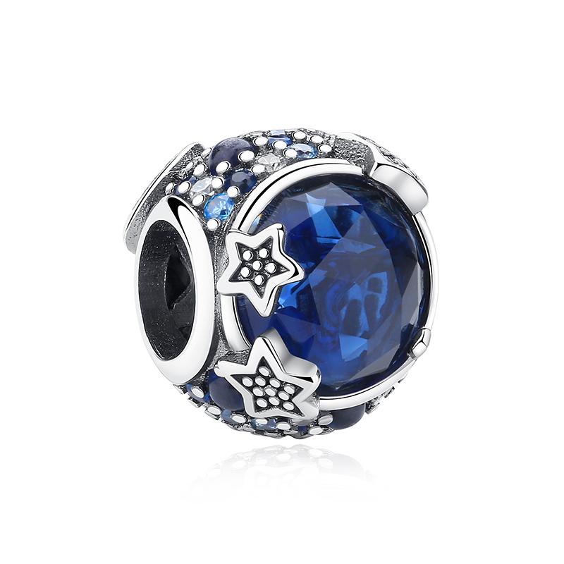 925 Silver Charm Love Star Moon Sun Spaceman Beads Charms Fit Exquisite Bracelets Necklaces Jewelry For Women