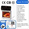 Smart Touch Air Fryer: Multi-functional Large Capacity Electric Oven with Visible Screen