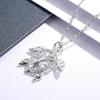 Полая necklaces Черепаха Морская Удача Долголетие Черепаха Кулон Ожерелье Сверкающий Стразы Ожерелье Украшение Подарок Ей Жене Подруге