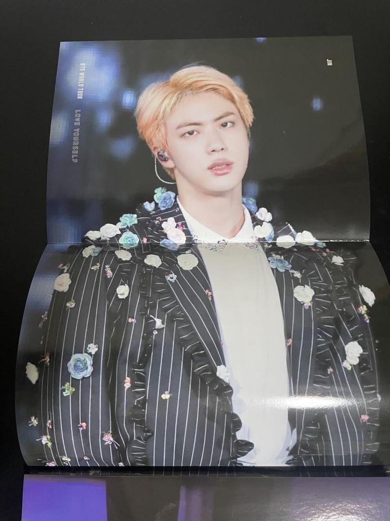 [ИСПОЛЬЗОВАННЫЙ] BTS loveyourself Soul Soul DVD Случайный постер Джин