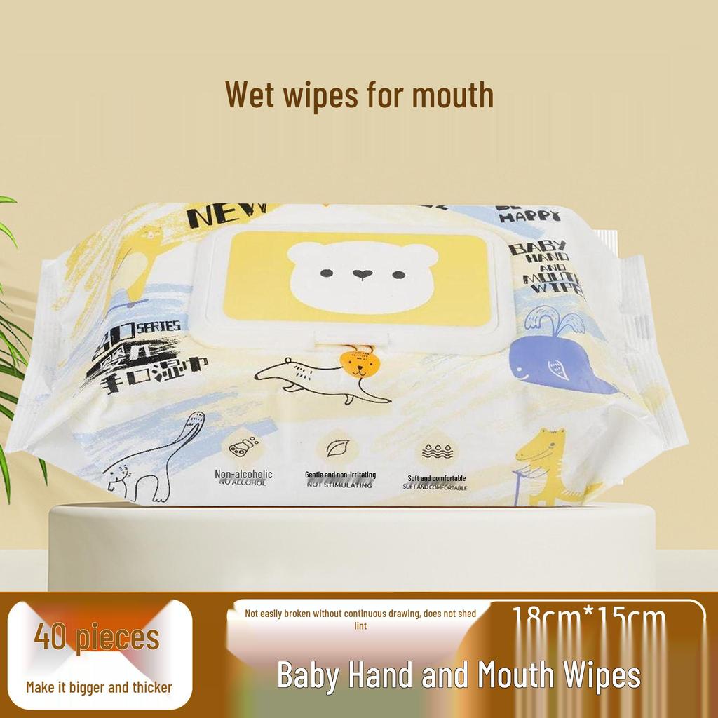 Мини влажные салфетки дорожный набор: 8 детских салфеток в упаковке, специально для детских рук