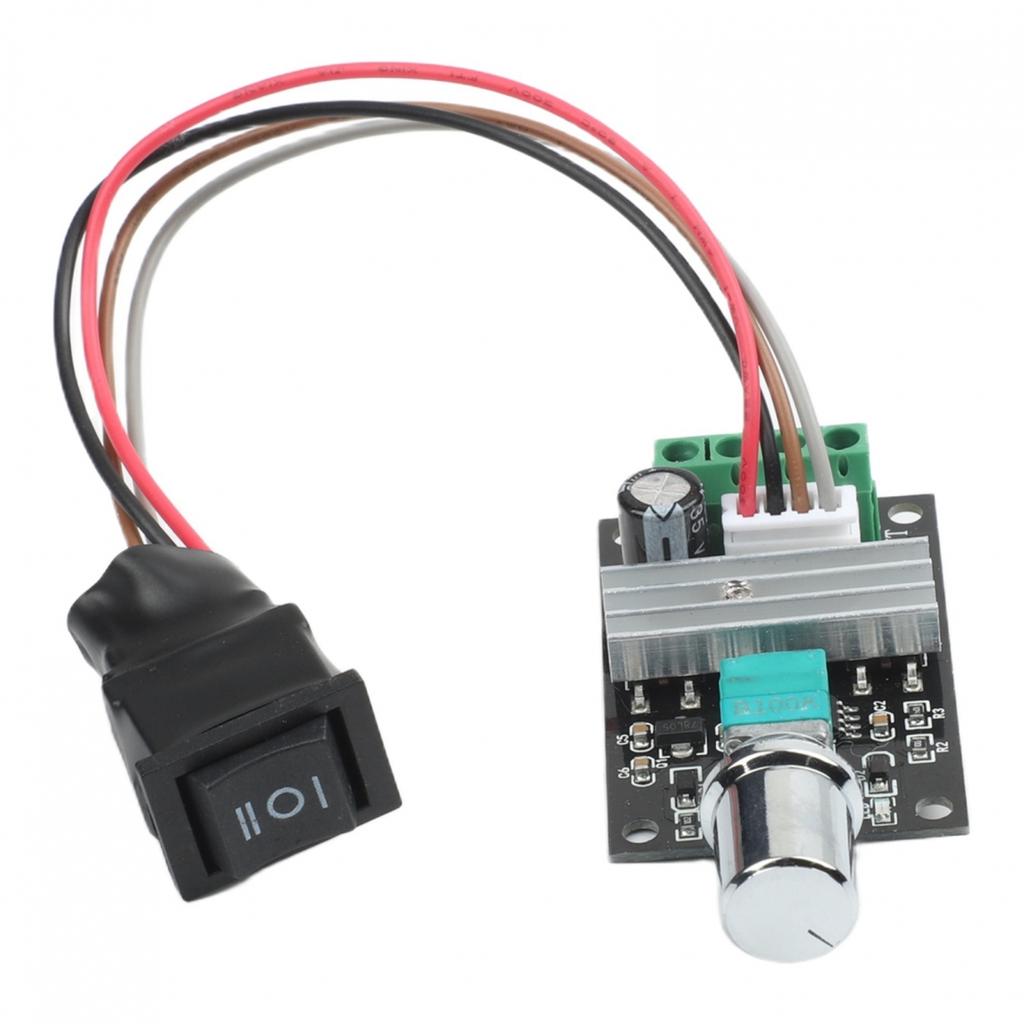 6V-28V 3A DC For PWM Motor Controller with Forward Reverse Stop Function Switch