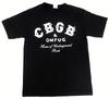 Футболка CBGB OMFUG Панк-рок CBs Подпольная футболка Взрослая мужская Черная Новая