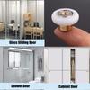 10pcs Shower Door Rollers Pulley Bathroom Sliding Glass Door Wheels sliding door wheels rollers Bathroom Door Replacement Part