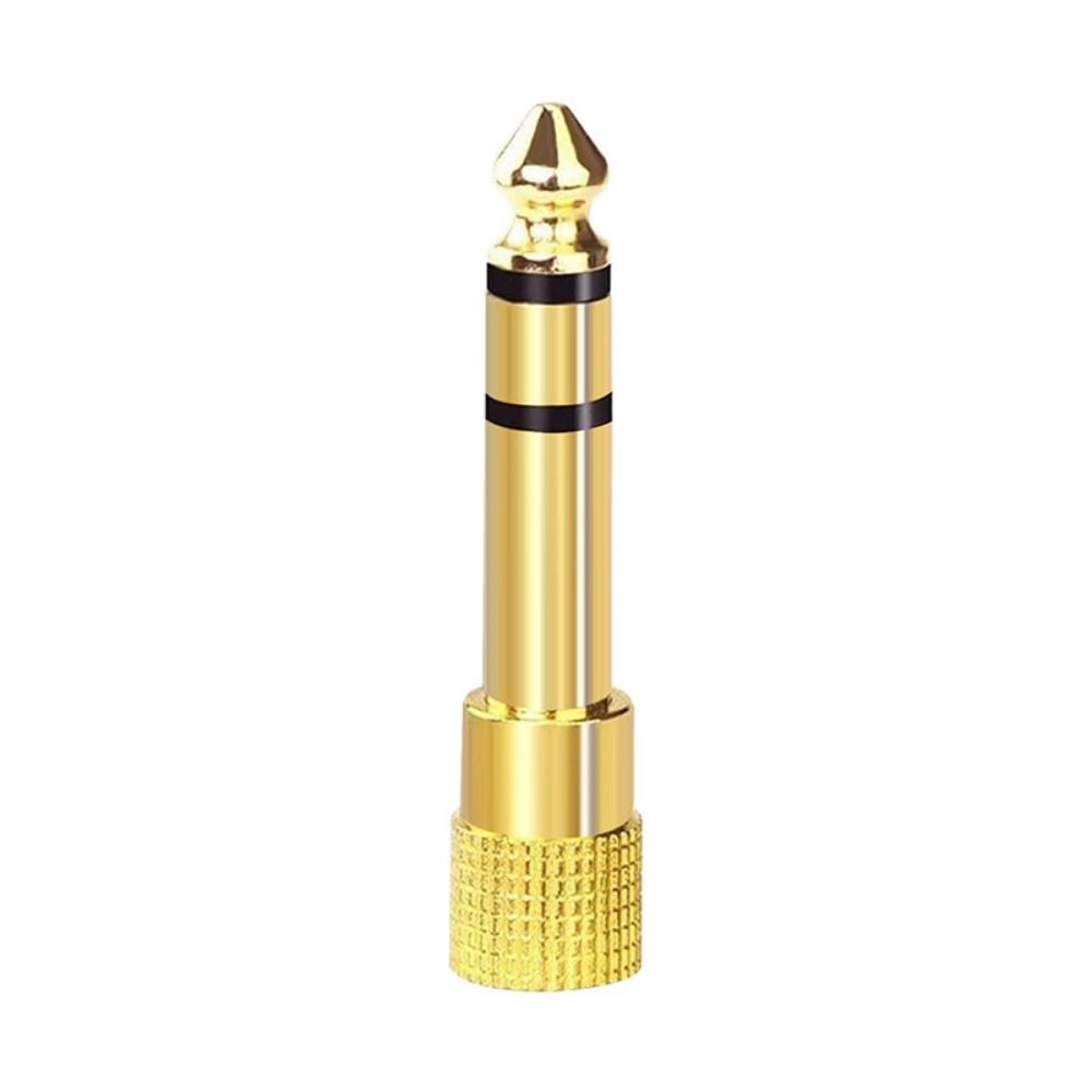 6.35mm Male Stereo TRS Converter 3.5mm Female Headphone Adapter Guitar Amplifiers