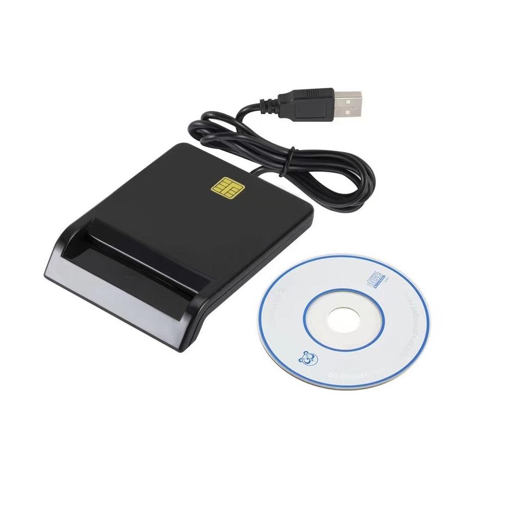 USB 2.0 Smart Chip Card Reader For DOD CAC Common Access-Bank Card-ID For Mac OS