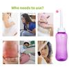 Handheld Bidet Sprayer Feminine Hygiene Clean Bottle Portable Bidet Private Parts Flushing Device for Personal Cleaning