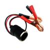 CTRICALVER Адаптер для автомобильного прикуривателя 12 В/24 В, зажим для рта 25 см 16AWG (1шт)