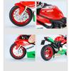 1/12 Ducati 1199 Panigale Собранная версия Модель мотоцикла Игрушечная коллекция транспортных средств Амортизатор Внедорожный автомобиль Игрушка