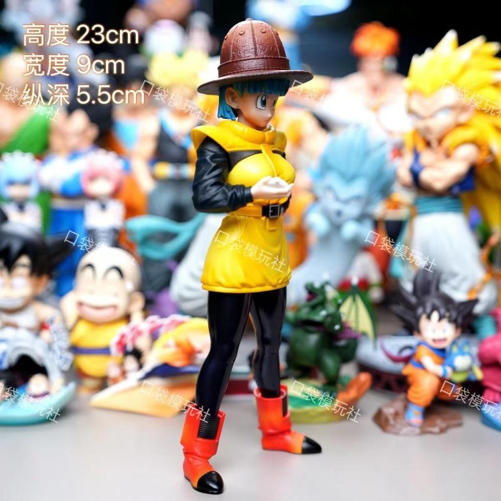 Anime Drogan Boll Z Bulma Figure Bulma Action Figure 23cm Pvc Statue Collectible Model Toys Gifts