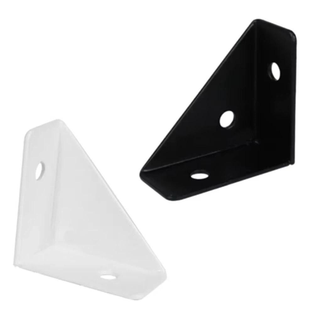 8pcs Heavy Duty Steel Right Triangular Angle Thicken Support Corner Stand Furniture Hardware