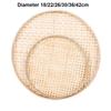 6 Sizes Weaving Bamboo Sieve Raft Handmade Storage Basket New Kitchen Storage Trays  Home Decor
