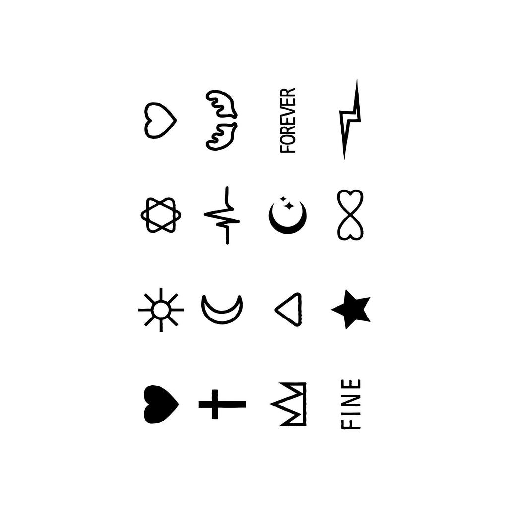 Herbal Juice Finger Tattoos: Cute, Semi-Permanent, Waterproof Designs for Women