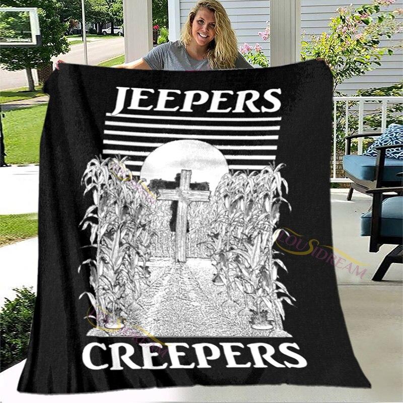 Jeepers Creepers Queen Size одеяло супер мягкое фланелевое одеяло пледы одеяла домашний декор дом офис легкий диван ворс