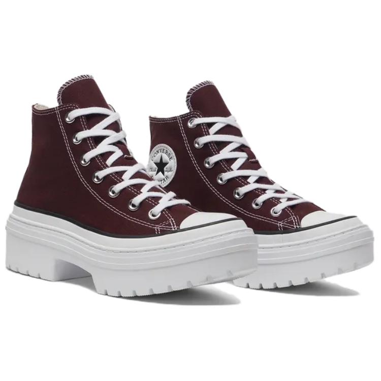 Converse Chuck Taylor All Star кроссовки на платформе с выступом на каблуке, женские, цвет: красный, белый, черный A09401C