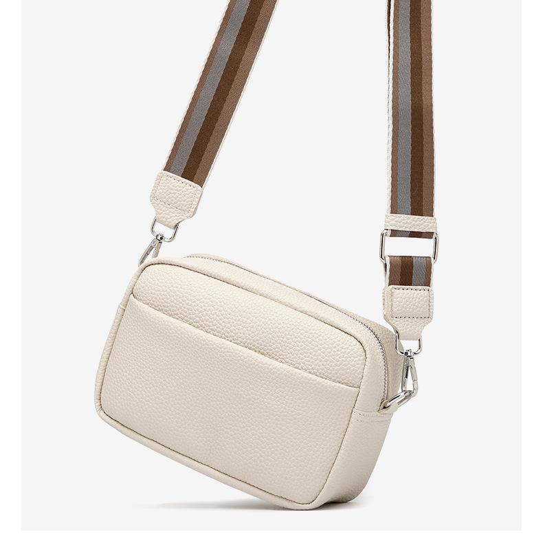 Fashion Women's Bag 2023 New Cross-border Foreign Trade Solid PU Cross-body Bag Women's Bag Women's Shoulder Bag Small Square Bag