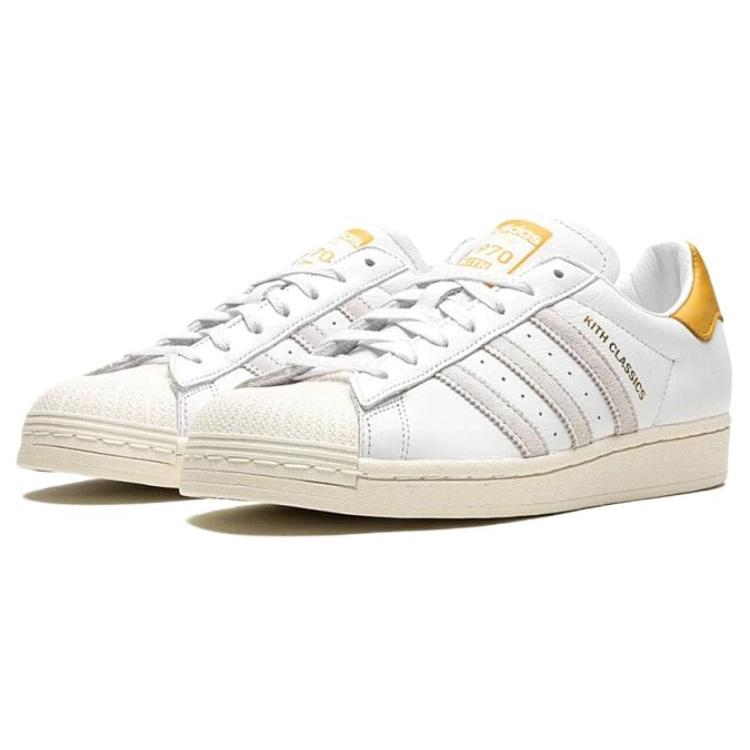 Суперзвезда Kith x Superstar Adidas Originals 'Программа 'Классика' - Манго' IE4798