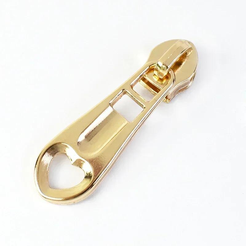 5-30Pcs Meetee 5# Nylon Zipper Sliders for Bags Garment Decor Zippers Puller Tents Home Textiles Zip Repair Sewing Accessories