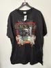 Винтажная черная рубашка Black Tide мужская 2XL Черная 2008 Свет Сверху Группа Hot Topic Футболка
