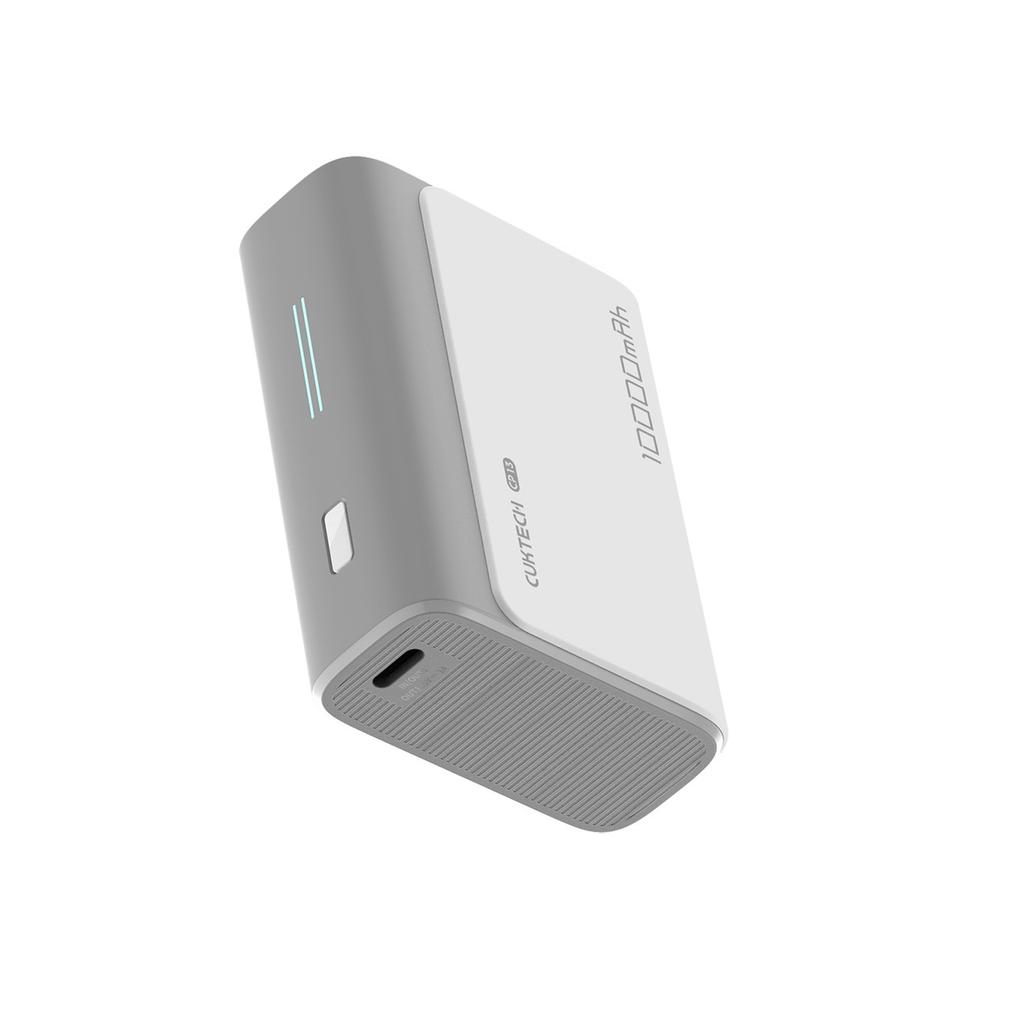 Powerbank 10000mAh USB-A USB-C 30W - gray
