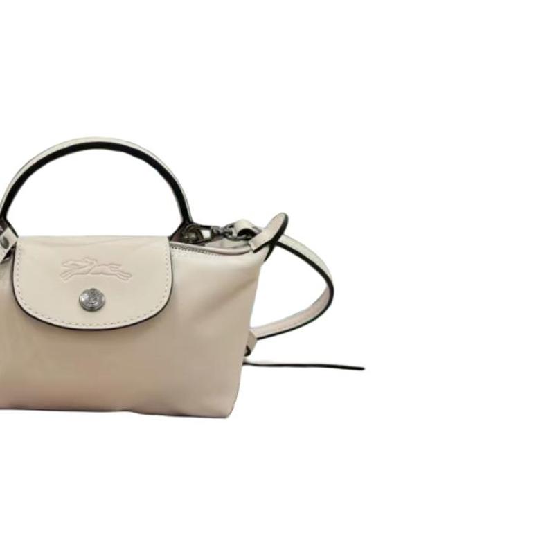 Longchamp Le Pliage Xtra Classic Leather Mini Tote Bag Women Handbags Beige 34205987555