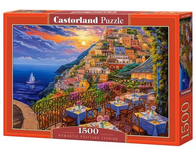 Puzzle 1500 Pieces C-152209 Romantic Positano Evening