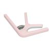 Guitar Capo Sturdy ABS Spring Even Pressure Easy Operation Capo for Acoustic Guitar Ukulele Bass Banjo Mandolin Pink
