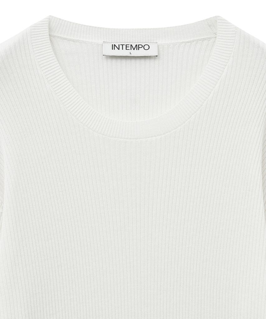 INTEMPOMOOD Muscle Fit Soft Rib Knit: 3 Colors