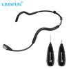 KIMAFUN 2.4G Wireless Headset Microphone Waterproof Sweatproof Mic for Fitness Coach Yoga Dance Teacher School Classroom Speaker