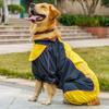 Плащ для домашних собак, водонепроницаемый для средних и больших собак, одежда, комбинезон, уличное пальто, французский бульдог, лабрадор, дождевик для больших собак