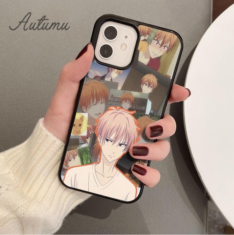 Чехол для телефона с фруктами Kyo Sohma аниме для iPhone 11 12 13 14 Pro Max mini XR XS SE 2020 7 8 Plus Samsung S21 S22