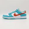 DV0833-102 Nike Dunk Low Miami Dolphins Cosmic Clay Dusty Cactus Green (Мужской)