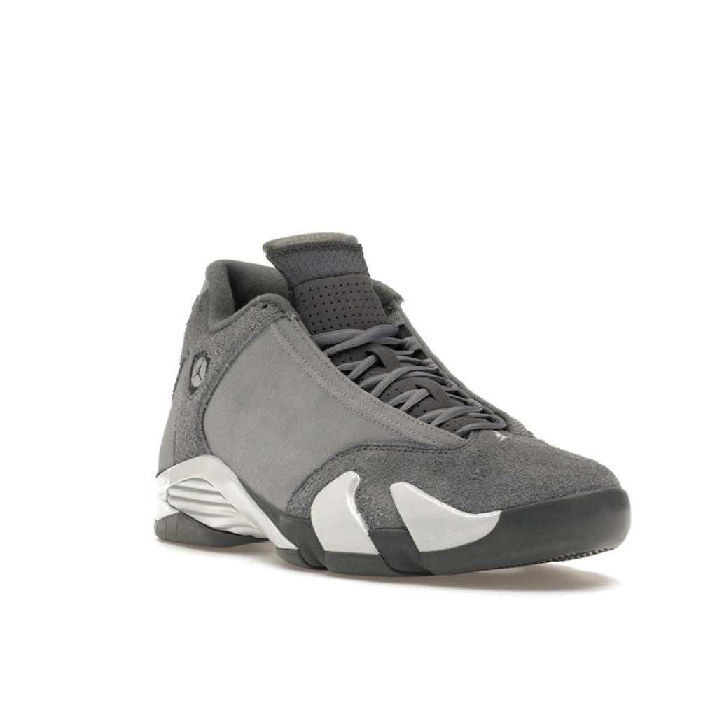 Air Jordan 14 Retro Flint Grey Мужские кроссовки Stealth-Grey White FJ3460-012